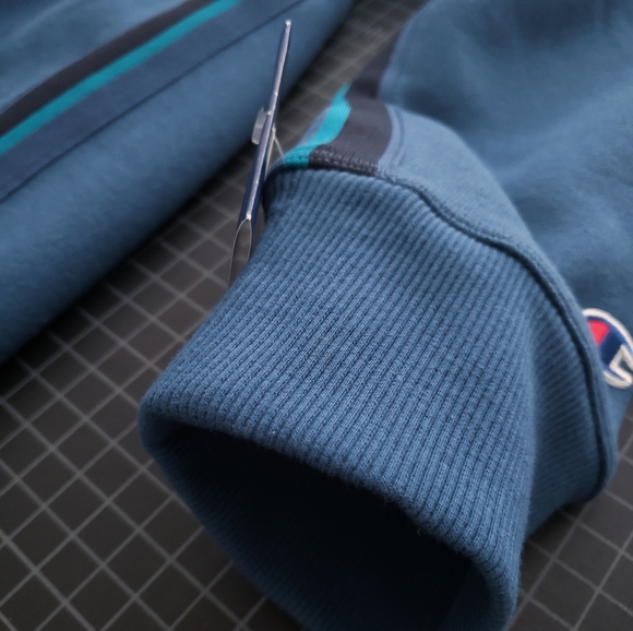 CHAMPION POWERBLEND JACKET - REGAL NAVY - Picture 7 of 9